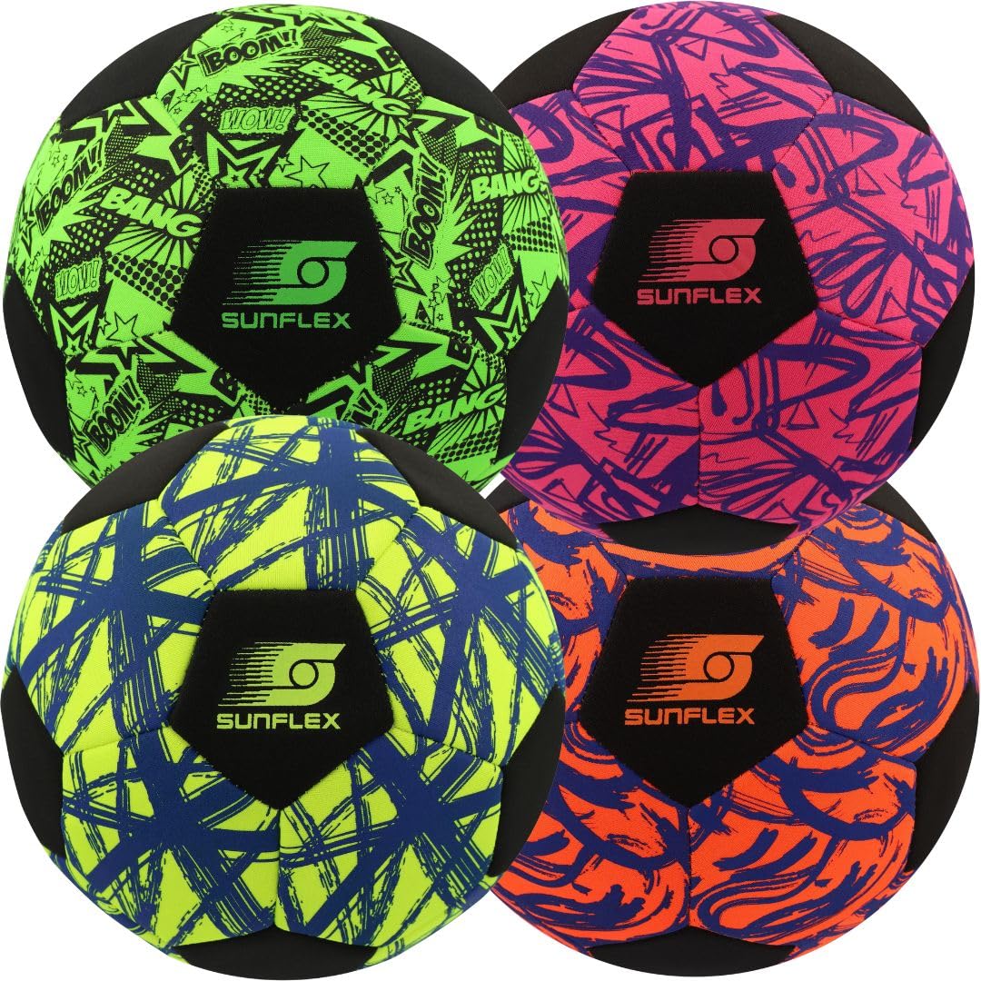 Sunflex Funky Neopren-Fußball orange 20cm wasserfest