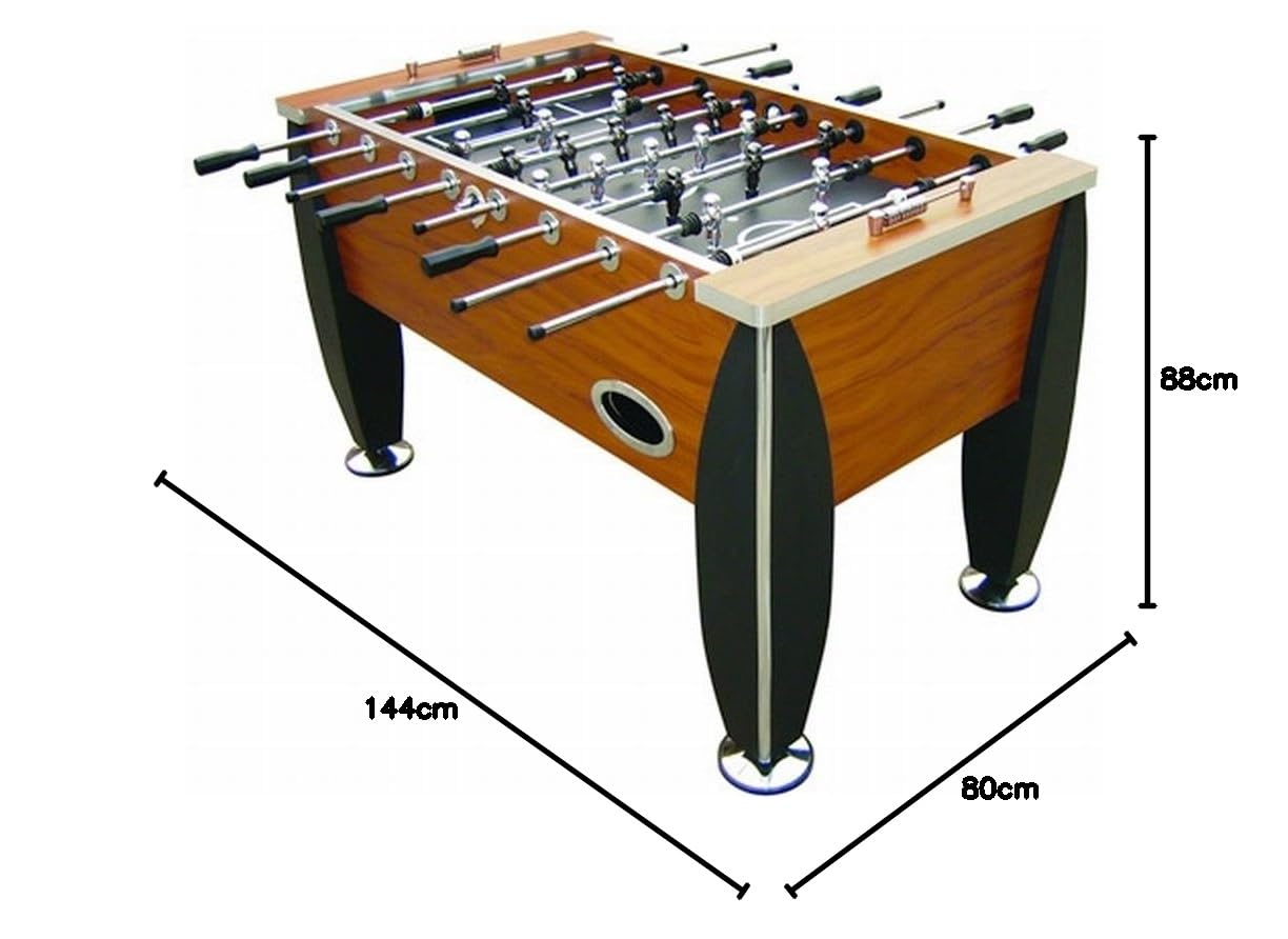 Carromco Royal-XT Tischkicker 144x80 Kicker 4 Bälle