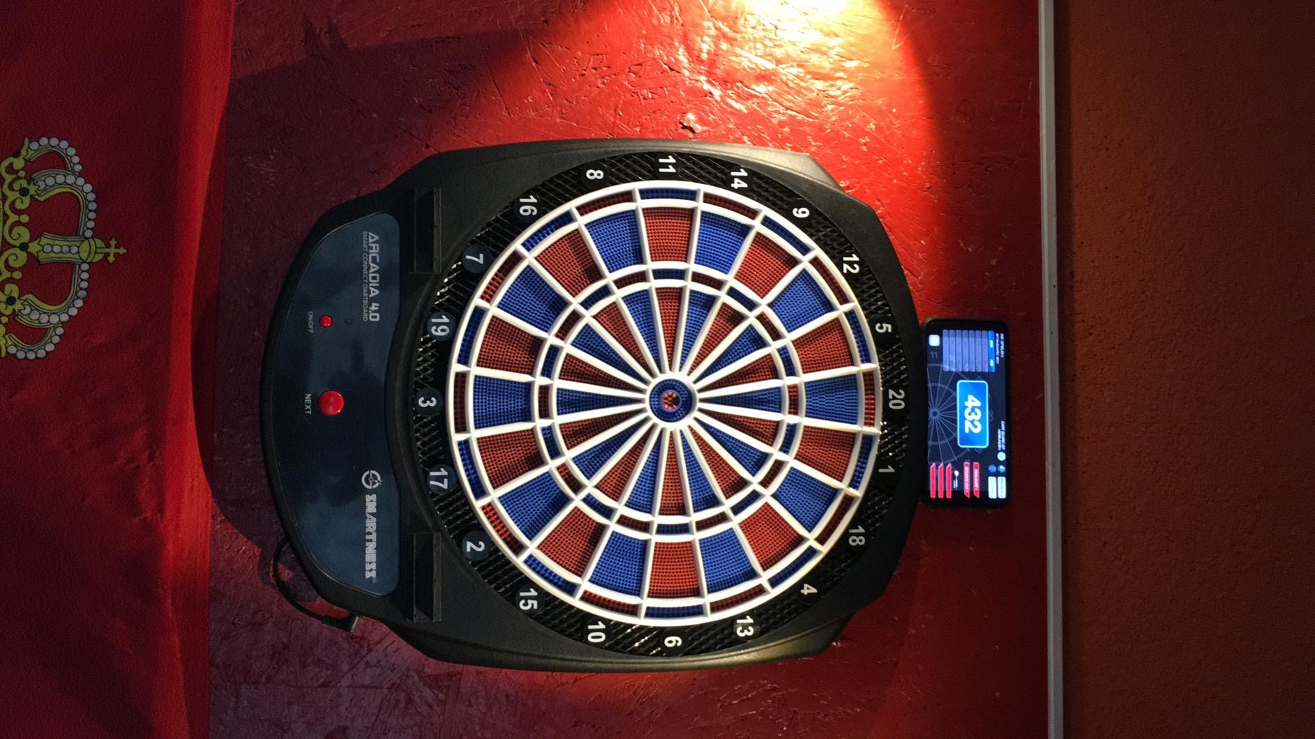 Carromco Smartness Arcadia 4.0 E-Dartboard mit App