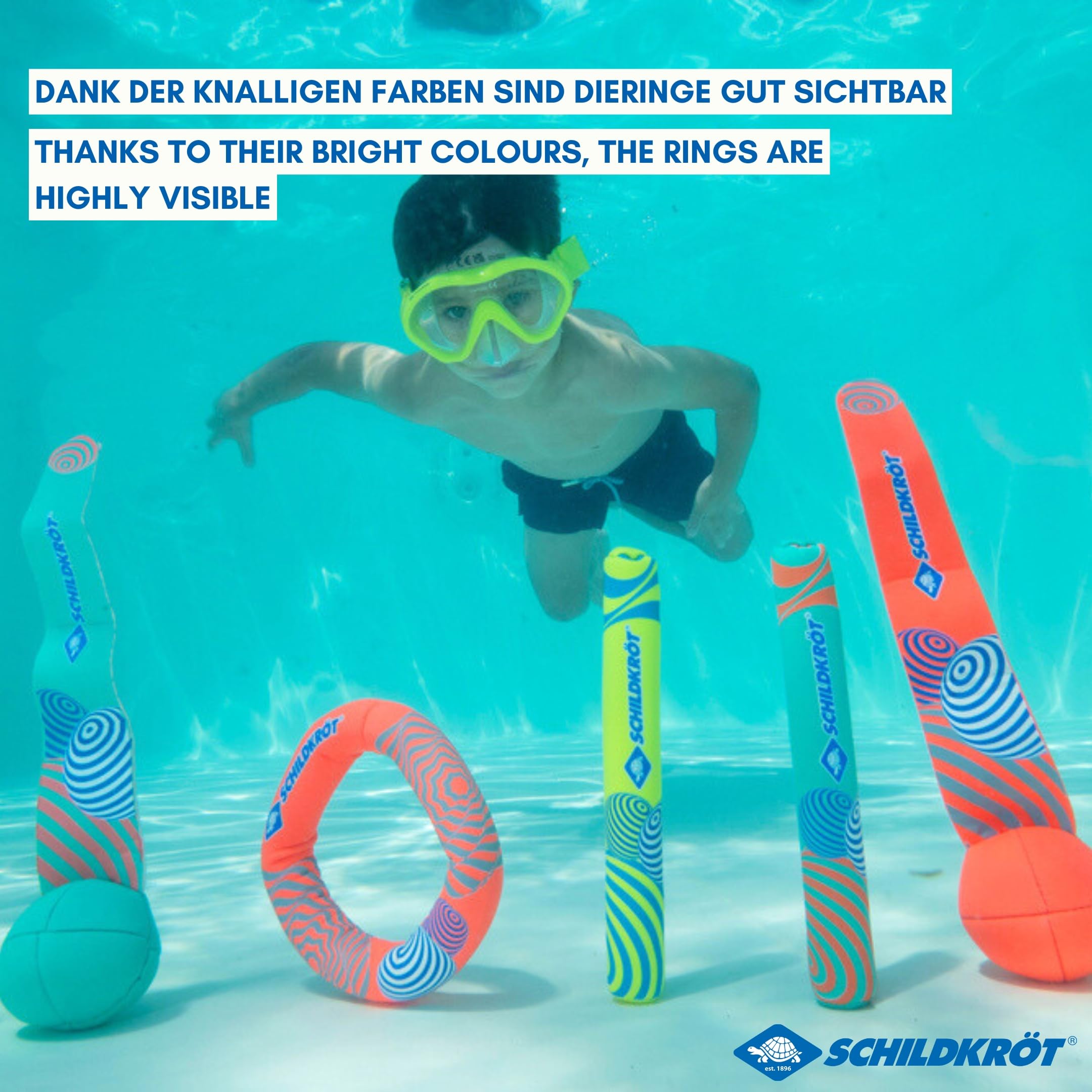 Schildkröt Outdoor Neopren Tauchset 6-teilig Pool