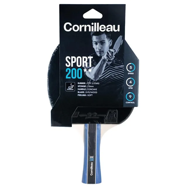 Cornilleau Sport 200 Tischtennisschläger Indoor Kontrolle