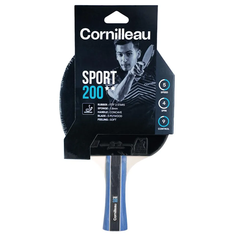 Cornilleau Sport 200 Tischtennisschläger Indoor Kontrolle