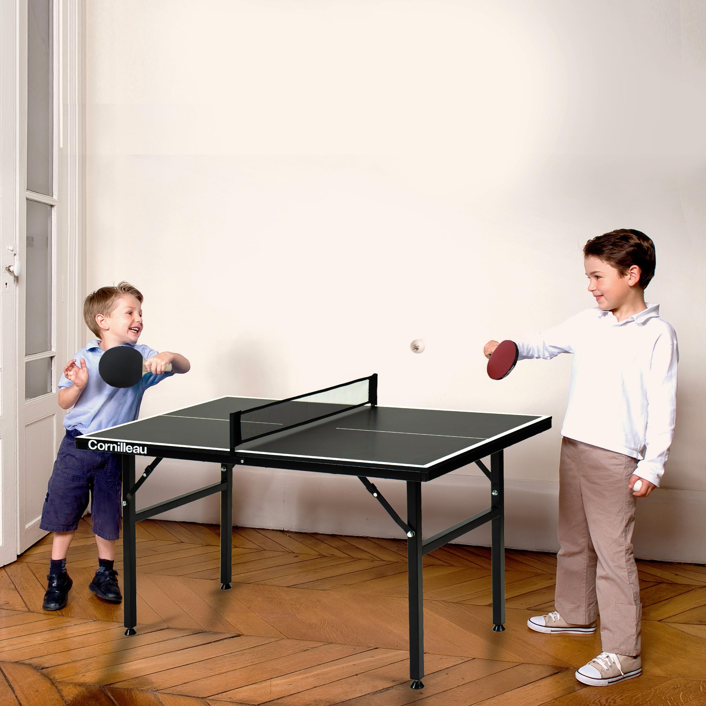Cornilleau Mini Tischtennisplatte 125x75 Set mit Schlägern