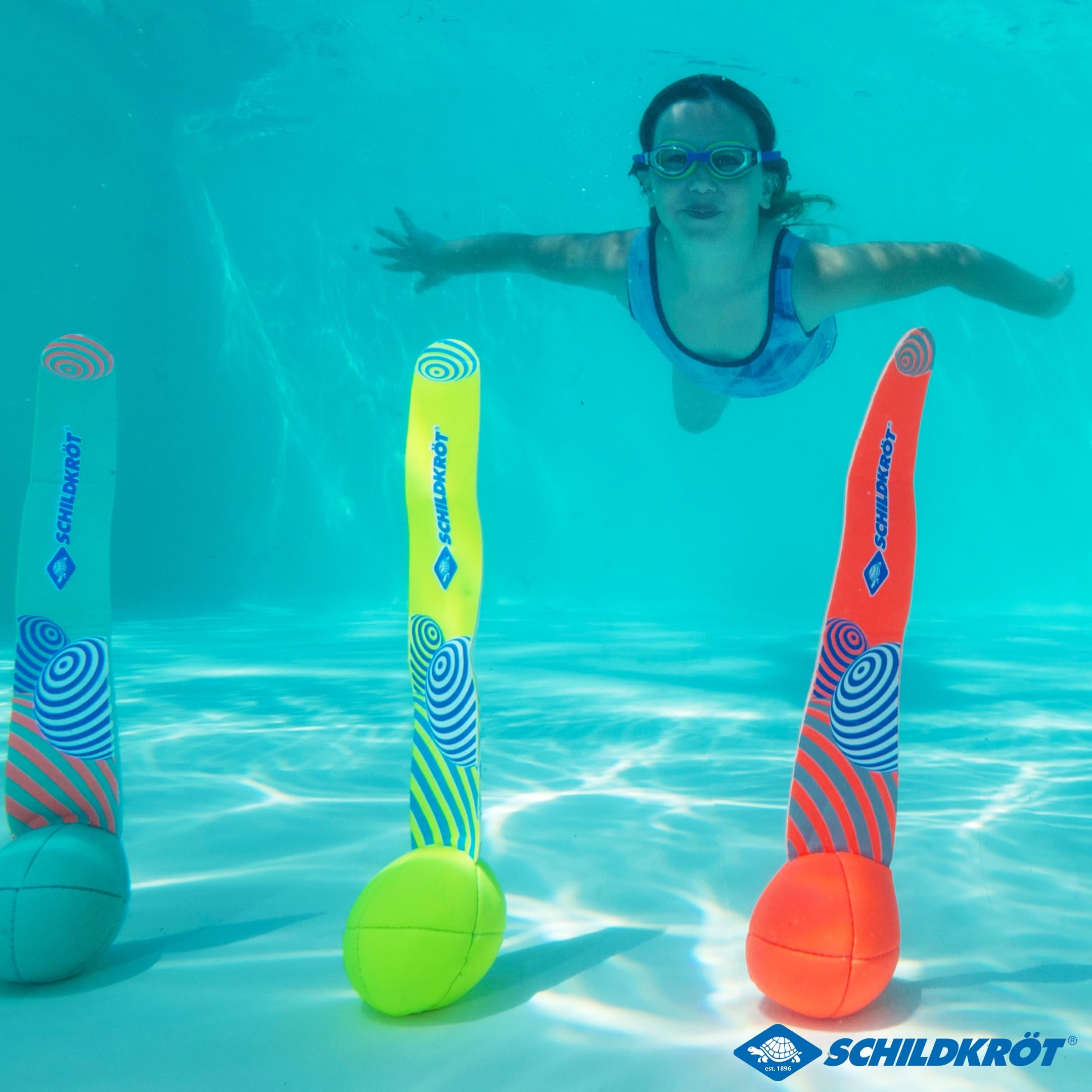 Schildkröt Outdoor Neopren Diving Balls 3 Tauchbälle Schweif