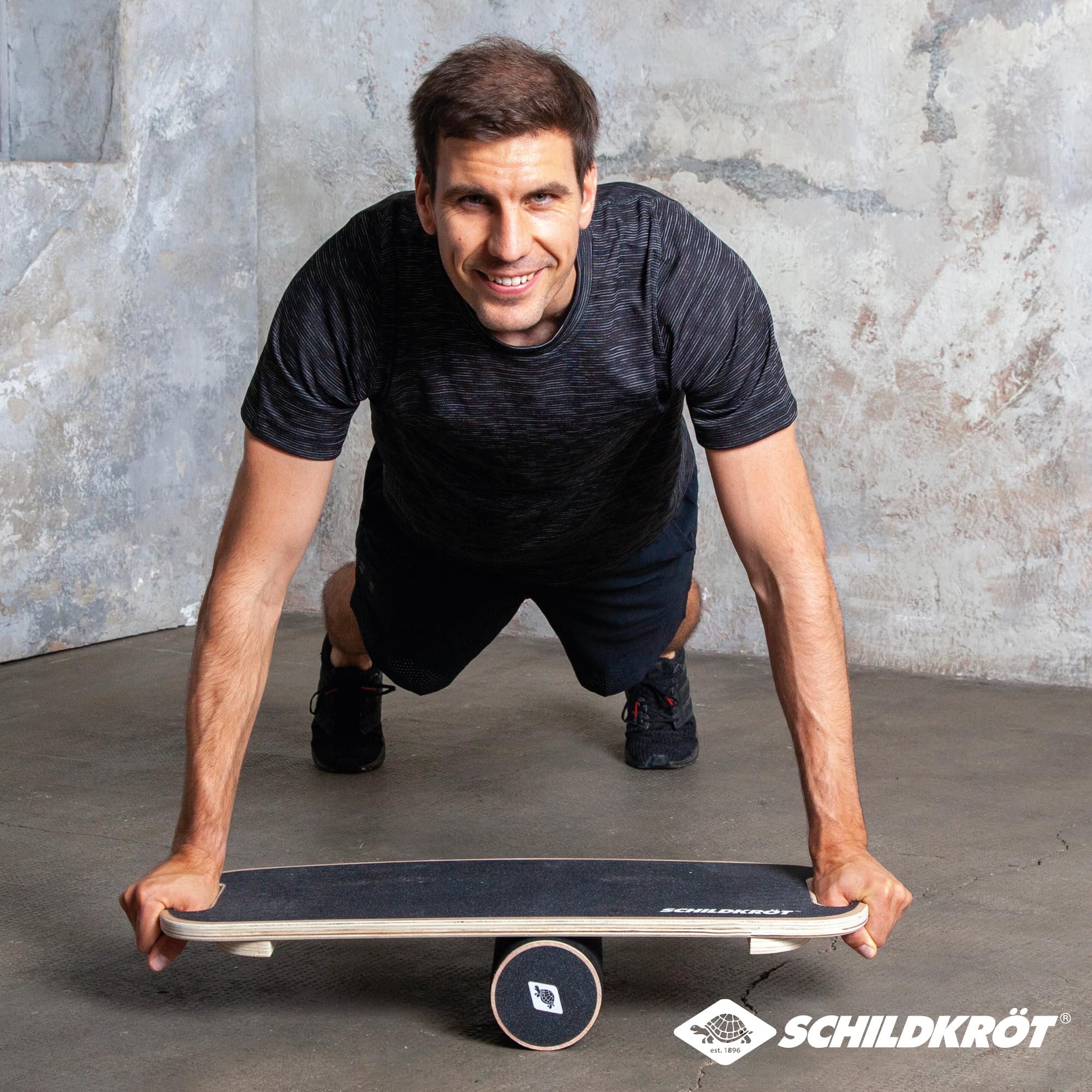 Schildkröt Outdoor Balance Board Holz 73,5x28cm 120kg