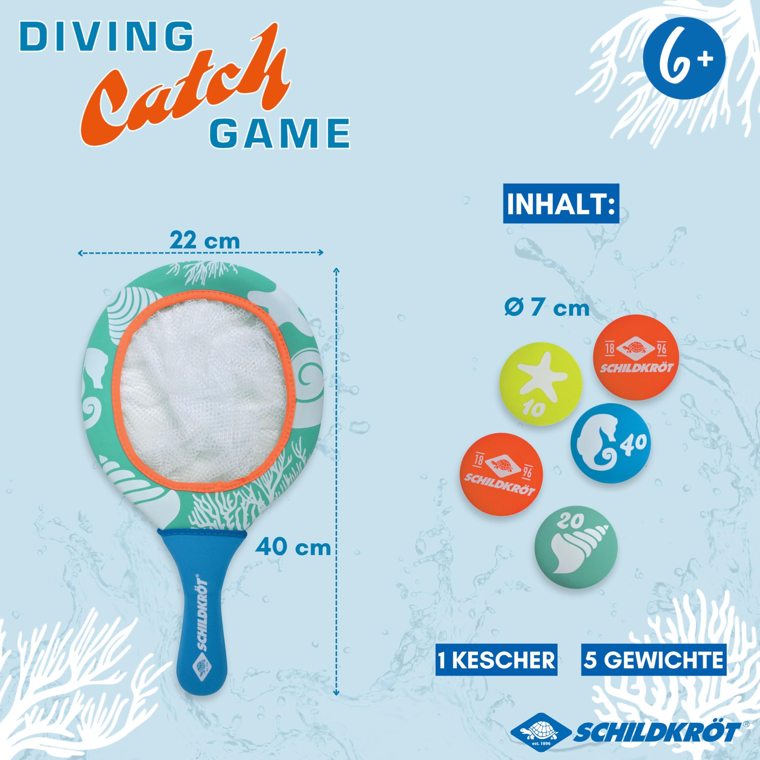 Schildkröt Outdoor Diving Game Catch Beach Tauchspiel