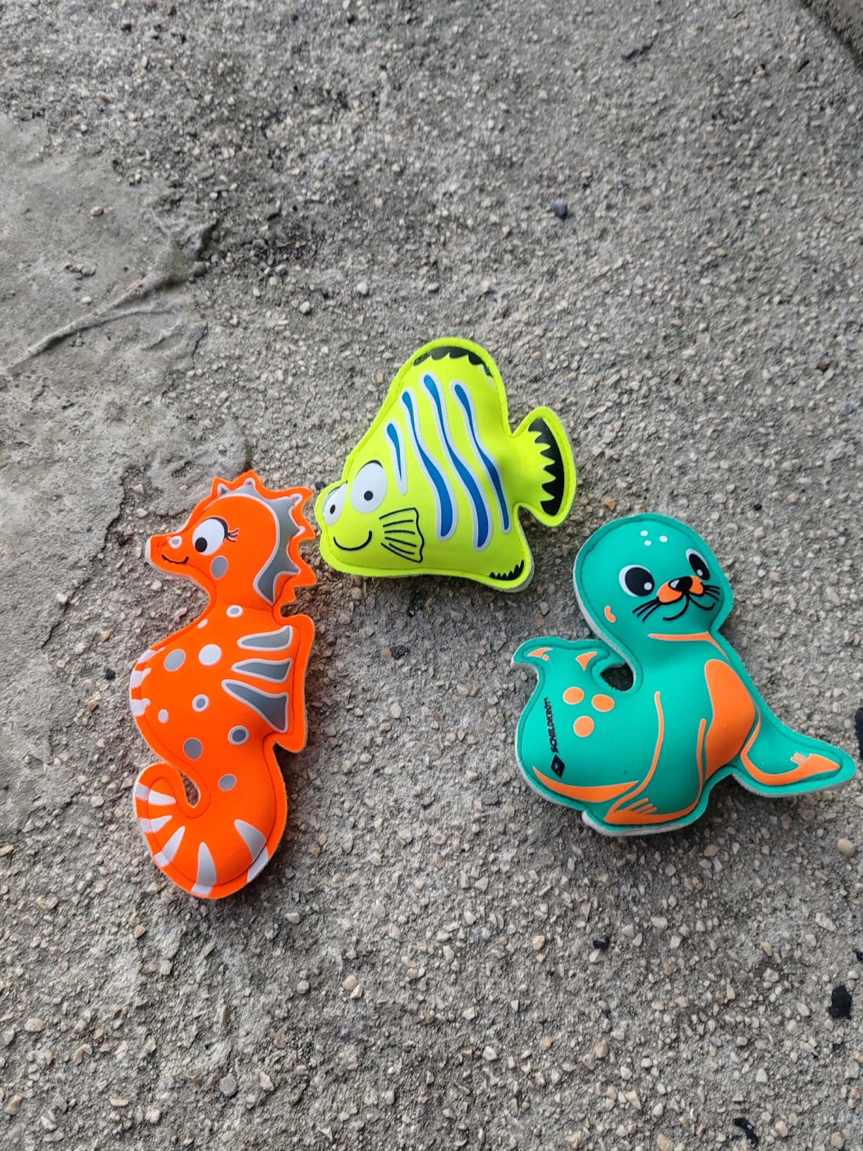 Schildkröt Outdoor Neopren Tauchtiere 3er Set Seelöwe Tauchspiel