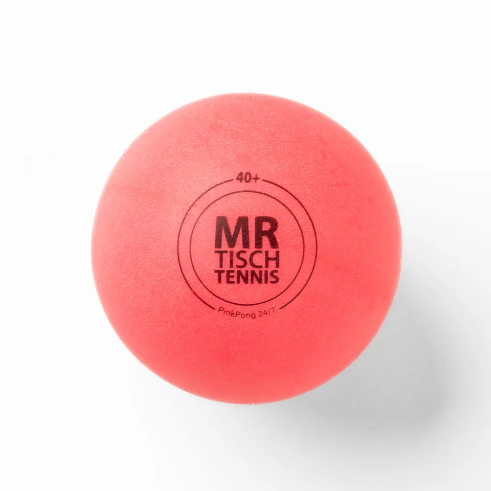 Mr. Tischtennis PinkPong 2** Tischtennisbälle pink 6 Stück