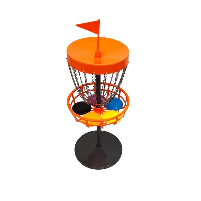 Carromco Disc Golf Set Korb 75cm mit 5 Wurfscheiben
