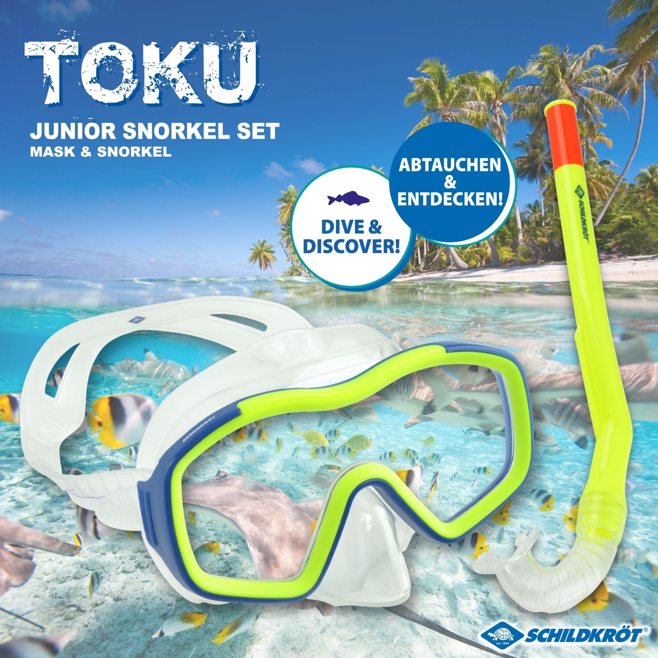 Schildkröt Outdoor Toku Junior Schnorchelset ab 4 Jahre