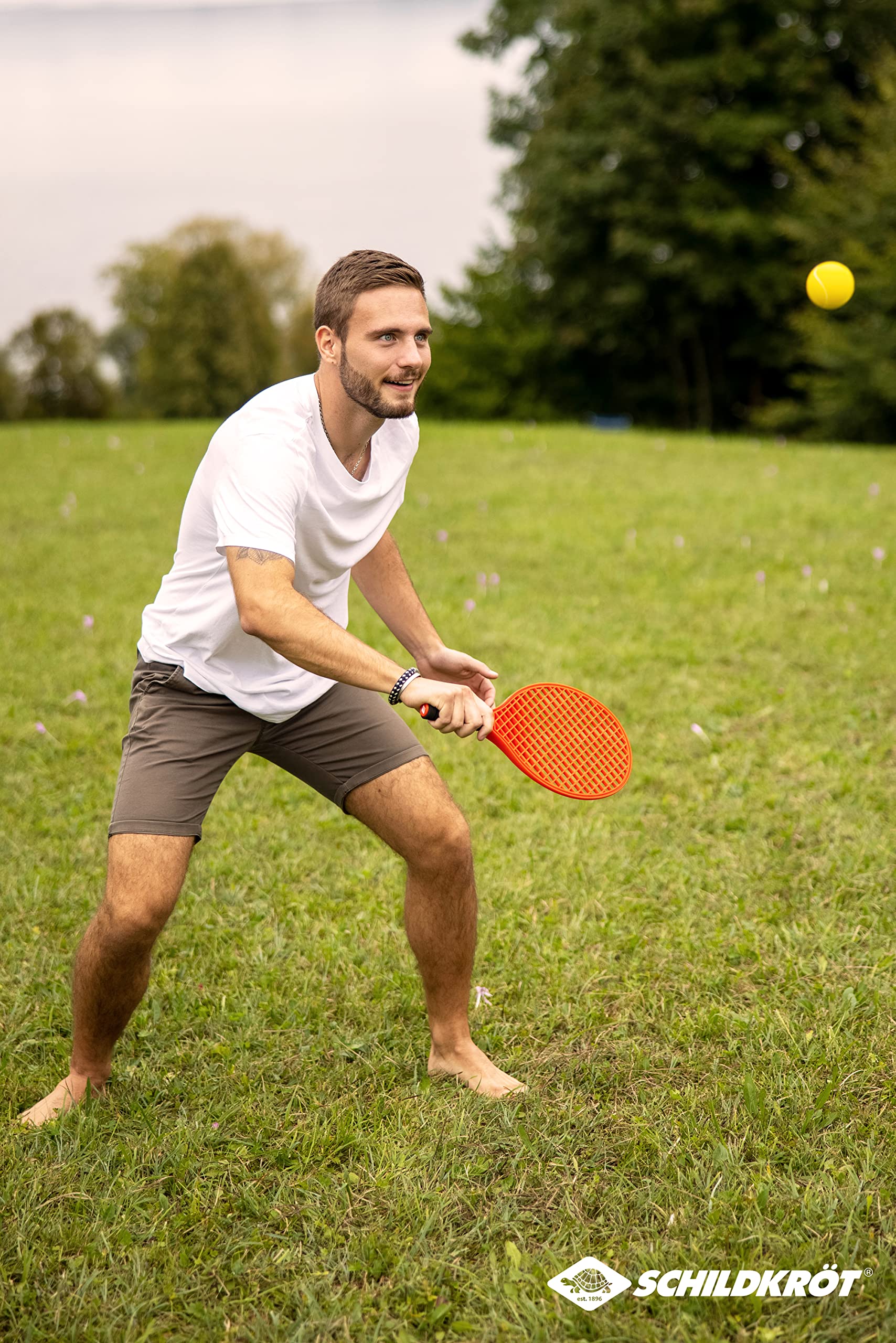 Schildkröt Outdoor Beachtennis Set Schläger Softbälle Netz