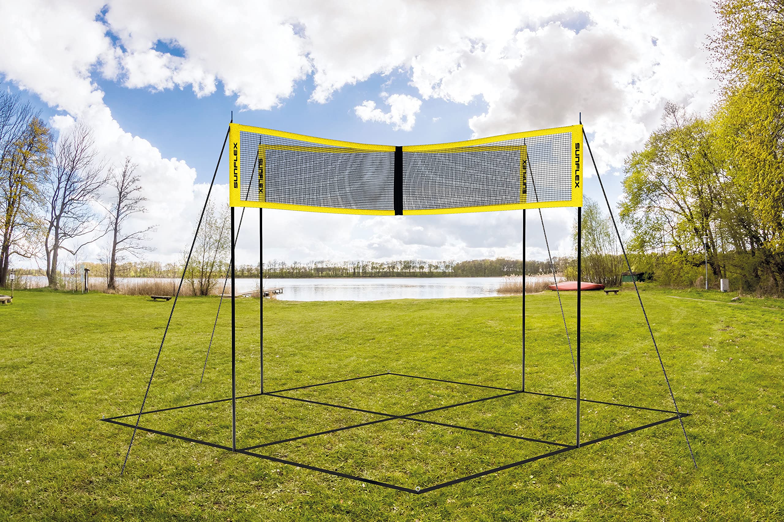 Sunflex Neoremix X-Net Outdoor-Netz 3x3m verstellbar