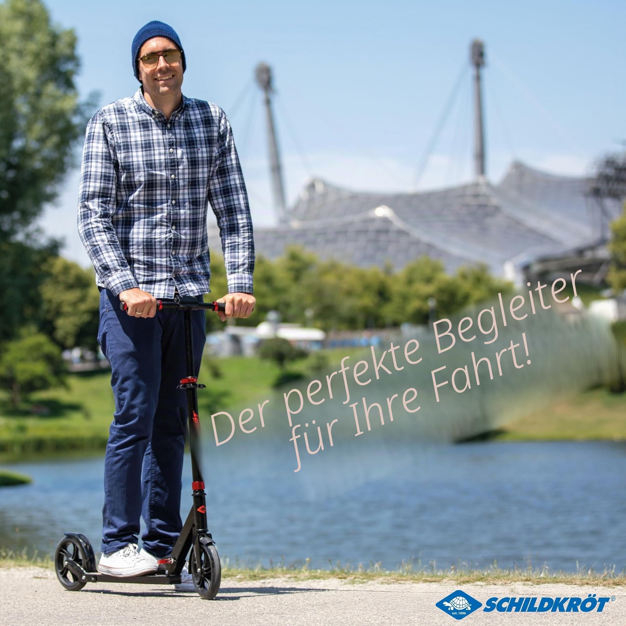 Schildkröt Street Master City-Scooter 200mm klappbar
