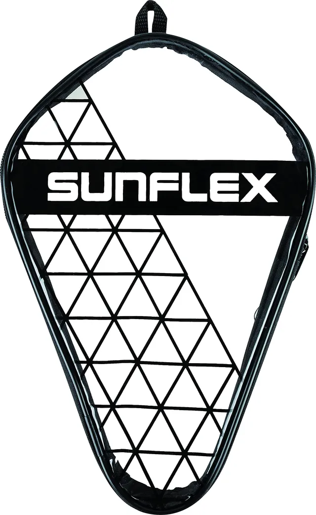 Sunflex Color Comp Single Schlägerhülle schwarz Nylon