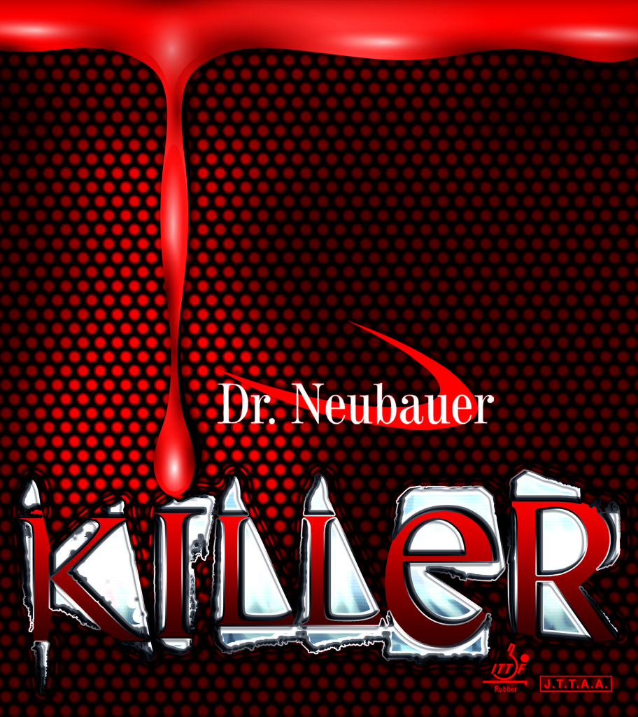 Dr. Neubauer Killer Tischtennisbelag kurze Noppen Stör