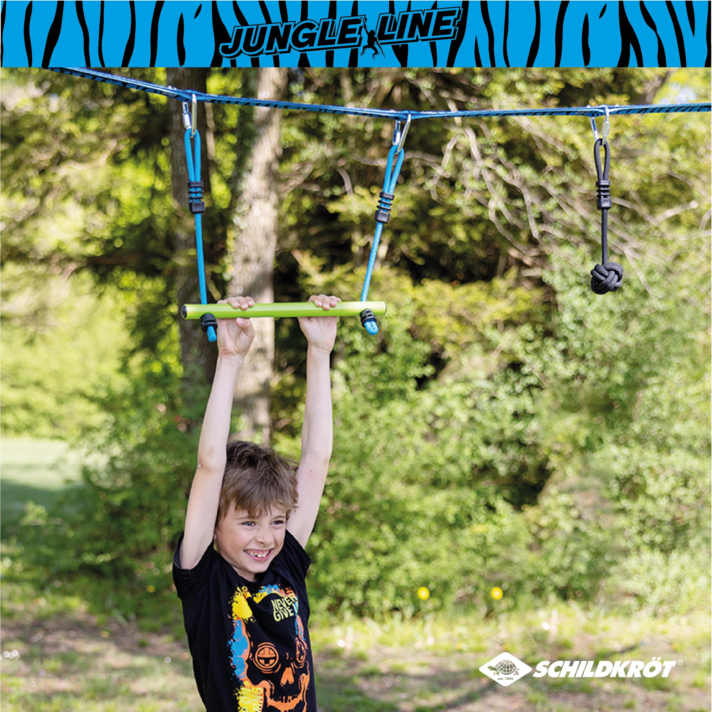 Schildkröt Outdoor Jungle Line Hangelparcours 11m 7 Teile