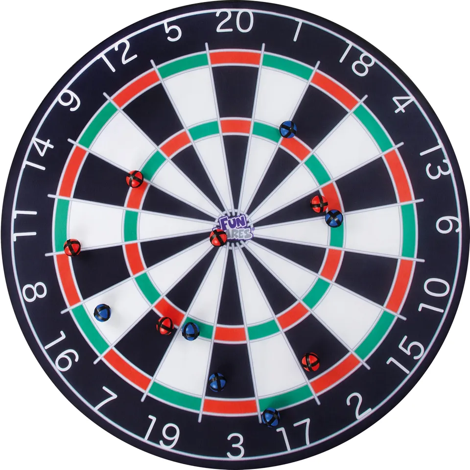 Sunflex Youngster Klettdartboard Jumbo 92cm 12 Bälle