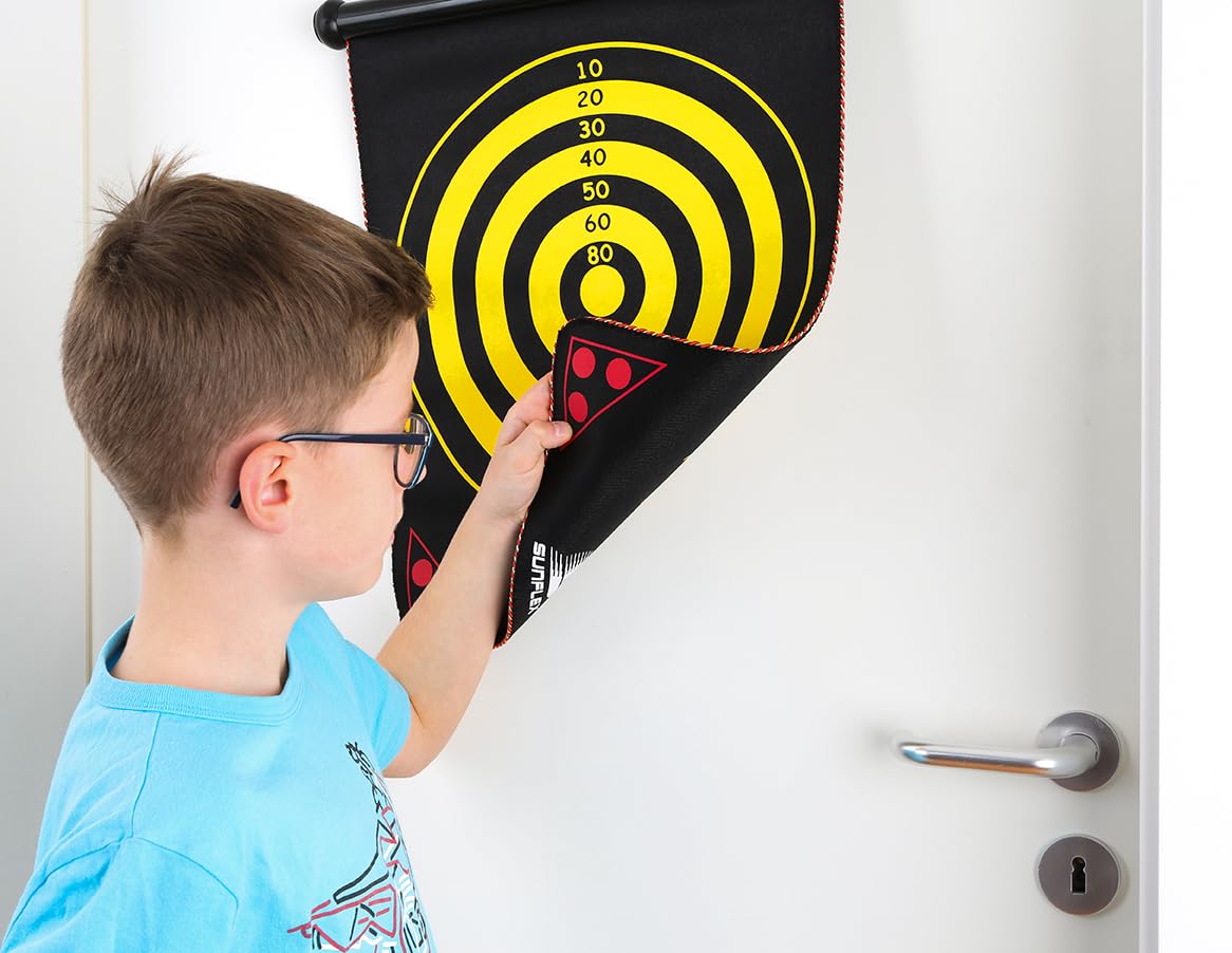 Sunflex Youngster Dartspiel magnetisch doppelseitig 6 Pfeile