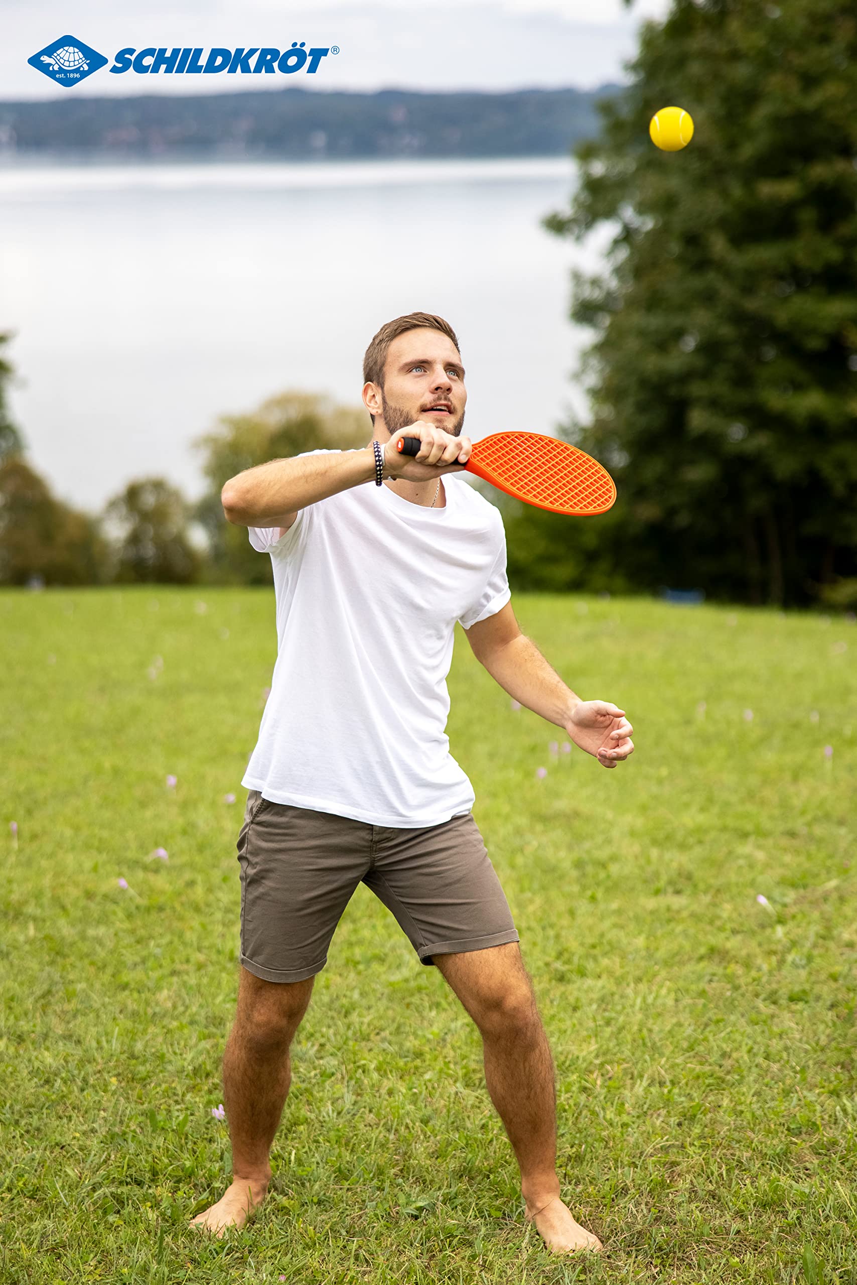 Schildkröt Outdoor Beachtennis Set Schläger Softbälle Netz