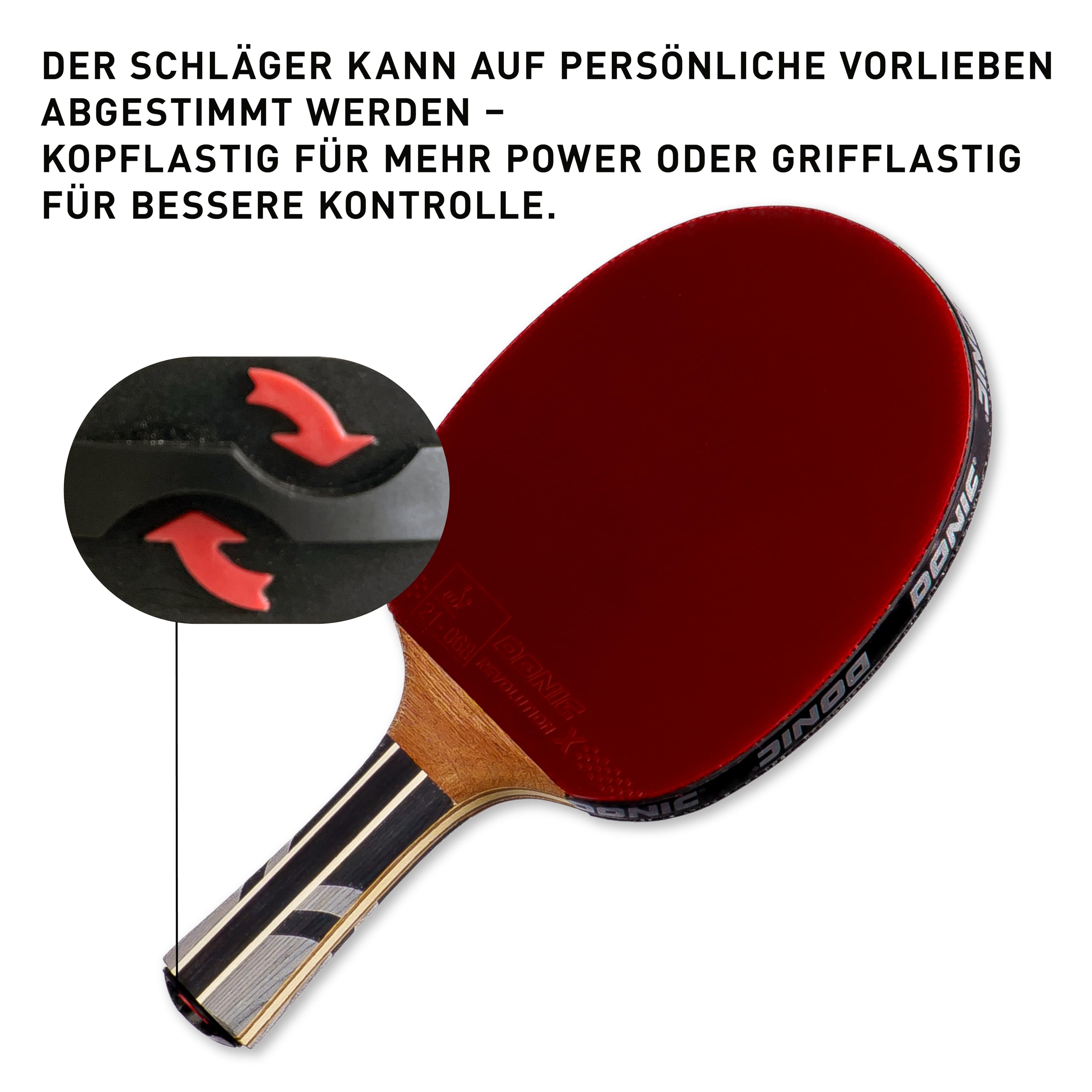 Schildkröt Waldner 5000 Tischtennisschläger Carbon 2,3mm ABP