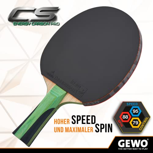 GEWO CS Energy Carbon Pro Schläger konkav 2,0 mm Carbon