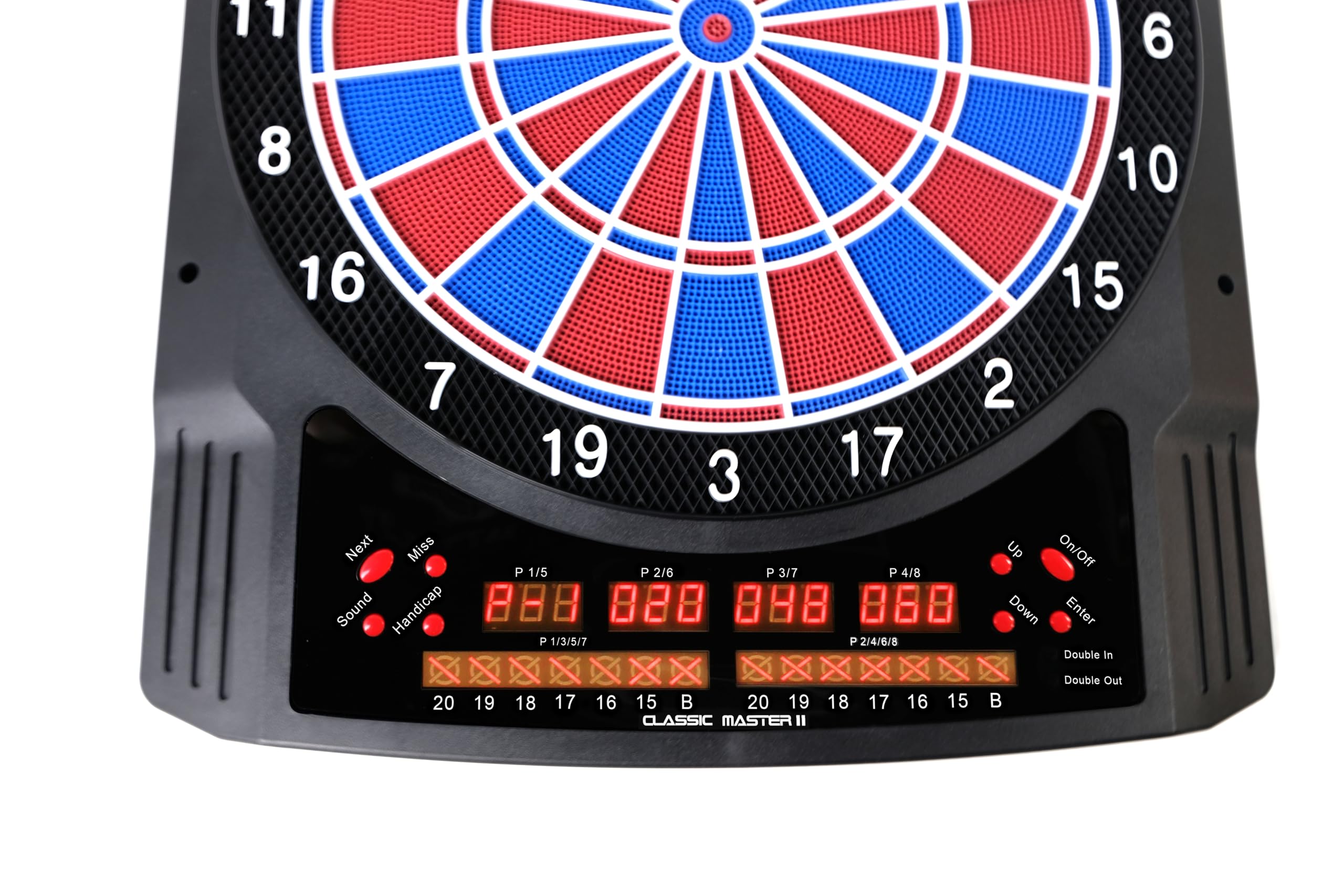 Carromco Classic Master II E-Dartboard 8 Spieler