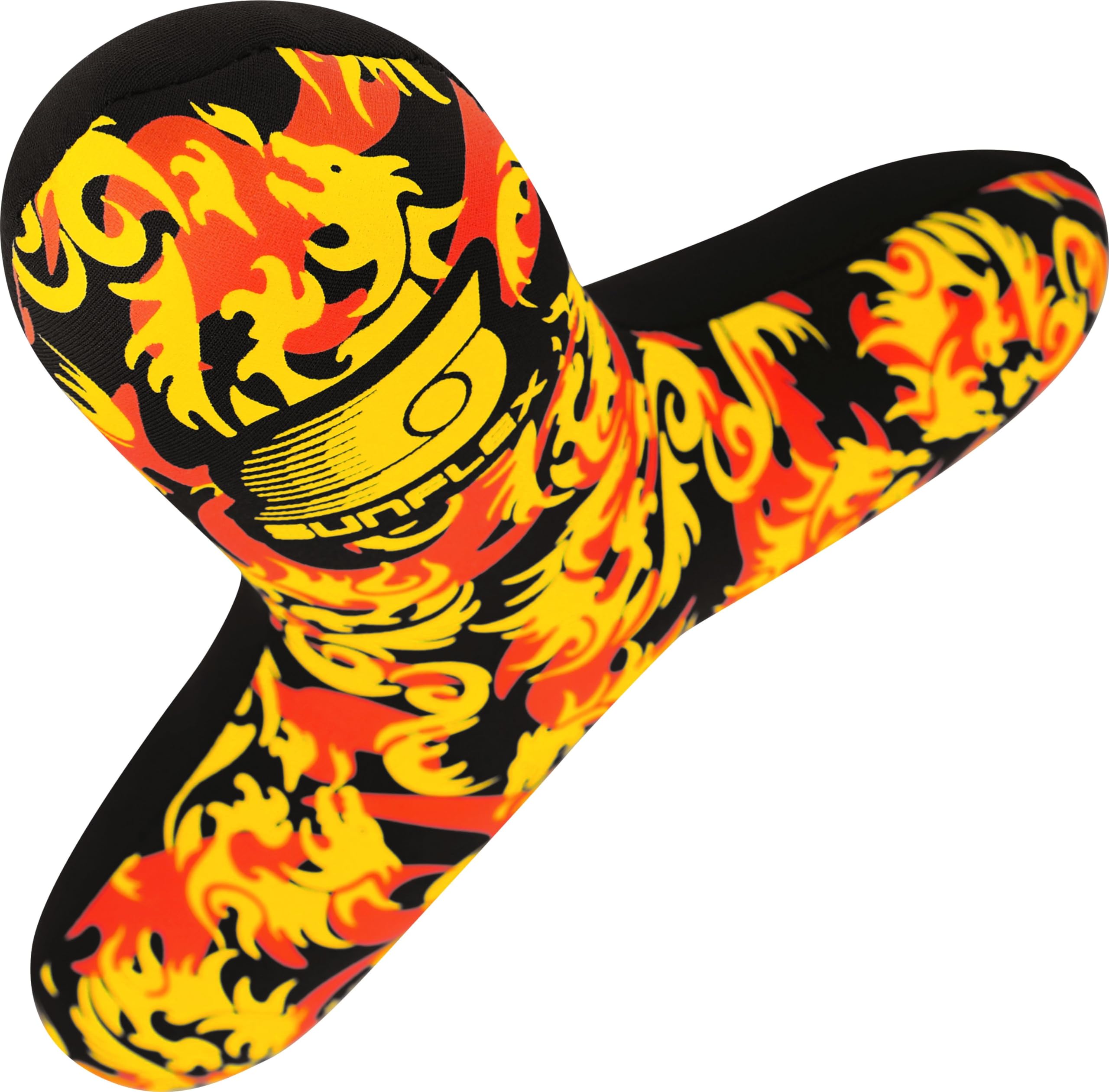 sunflex Flames Triangle Wurfscheibe Dragon Neopren weich