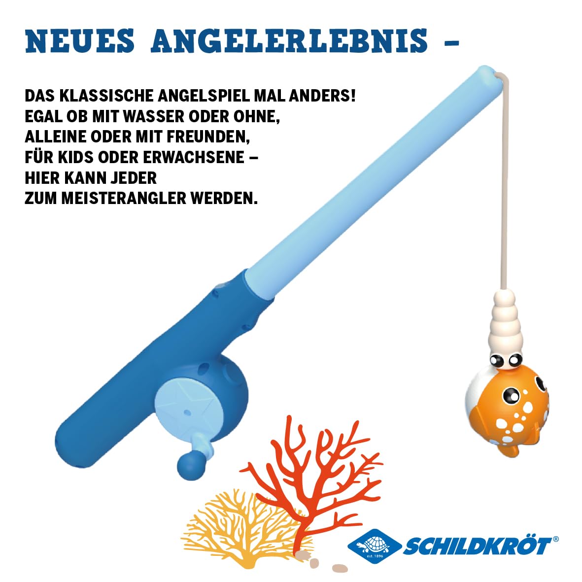 Schildkröt Outdoor Fishing Game Angelspiel Magnet 2 Angeln