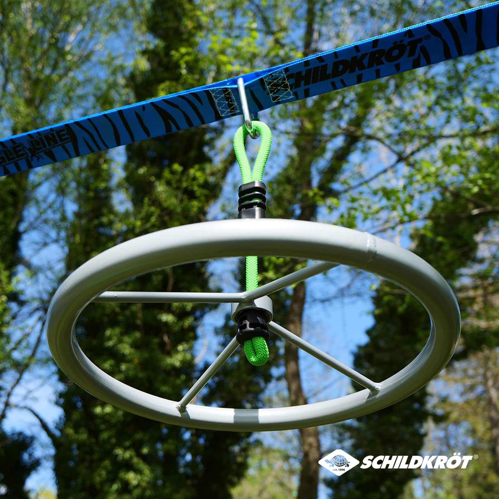 Schildkröt Jungle Spinning Wheel Ninja Wheel Metall 35cm
