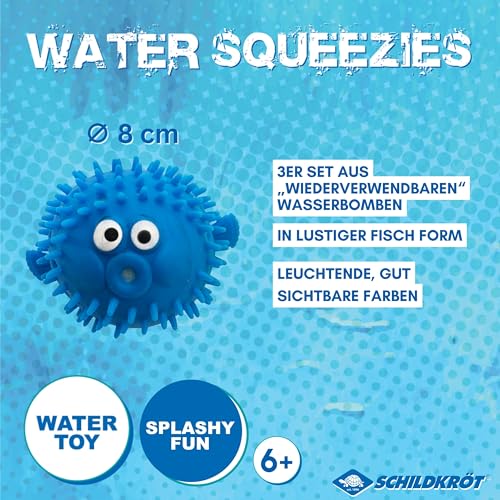 Schildkröt Outdoor Water Squeezies Wasserbomben 3er Set Fisch