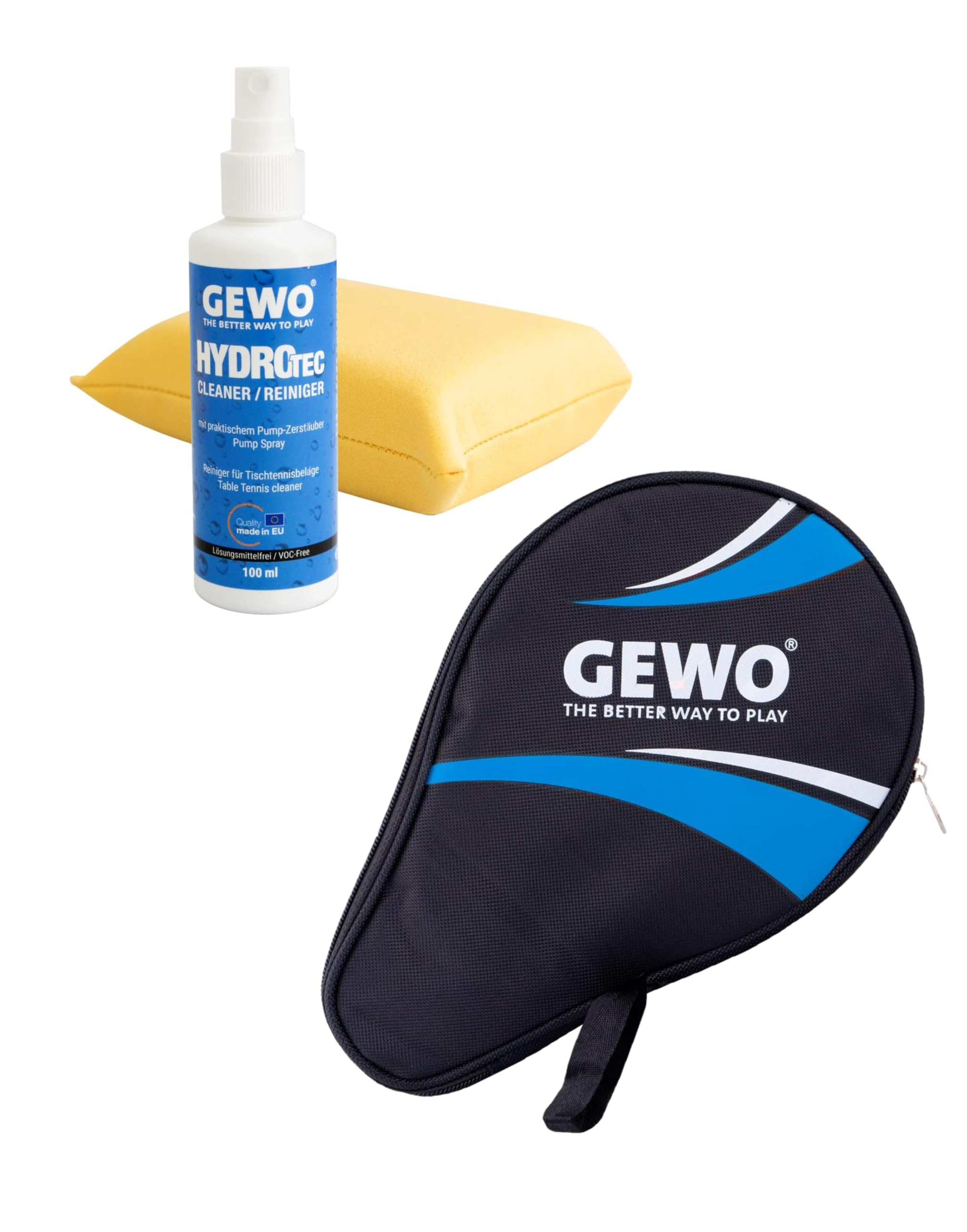 GEWO HydroTec Belagreiniger 100ml mit Schwamm Grip-Spray