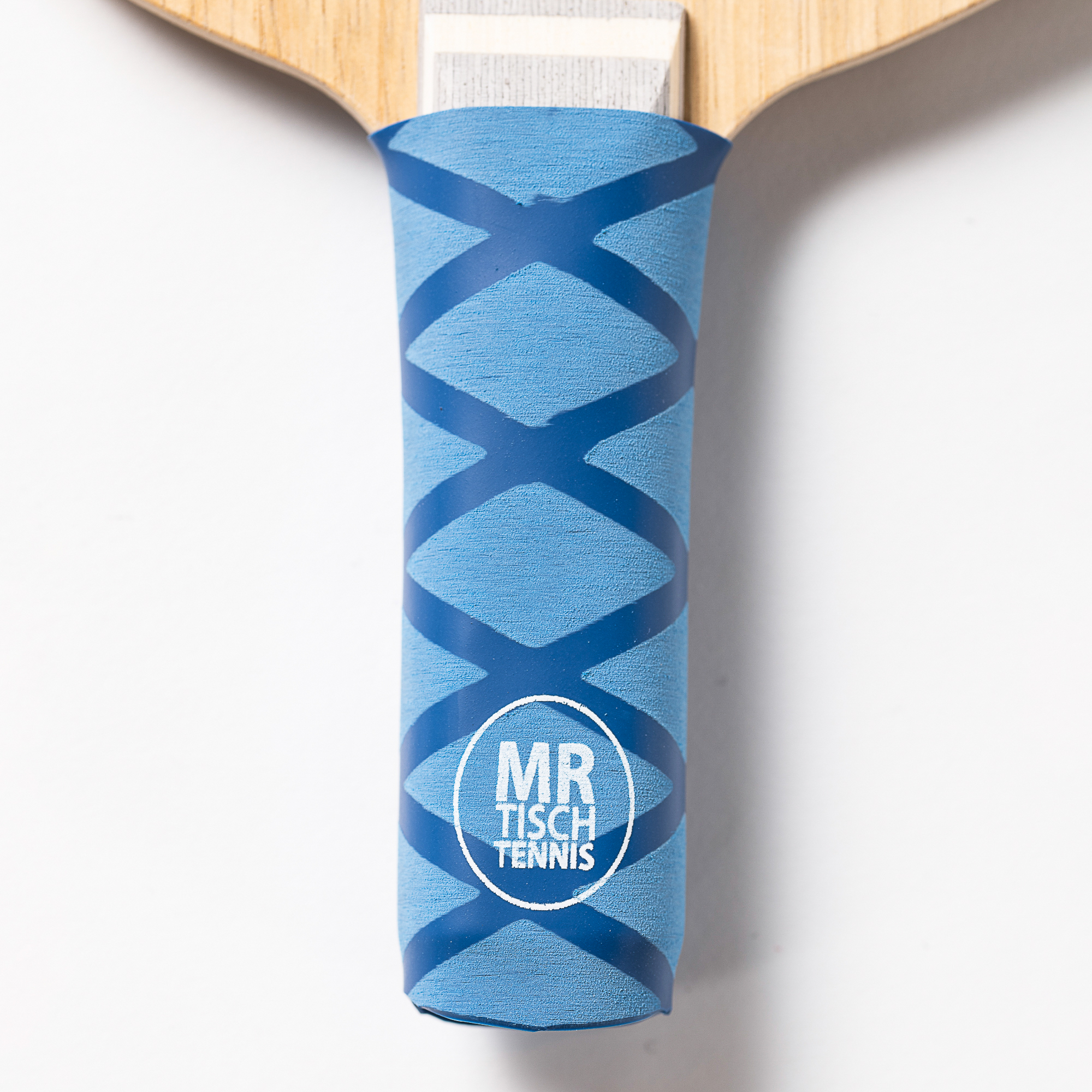 Mr. Tischtennis Griffband Tischtennisgriff blau Schrumpfschlauch