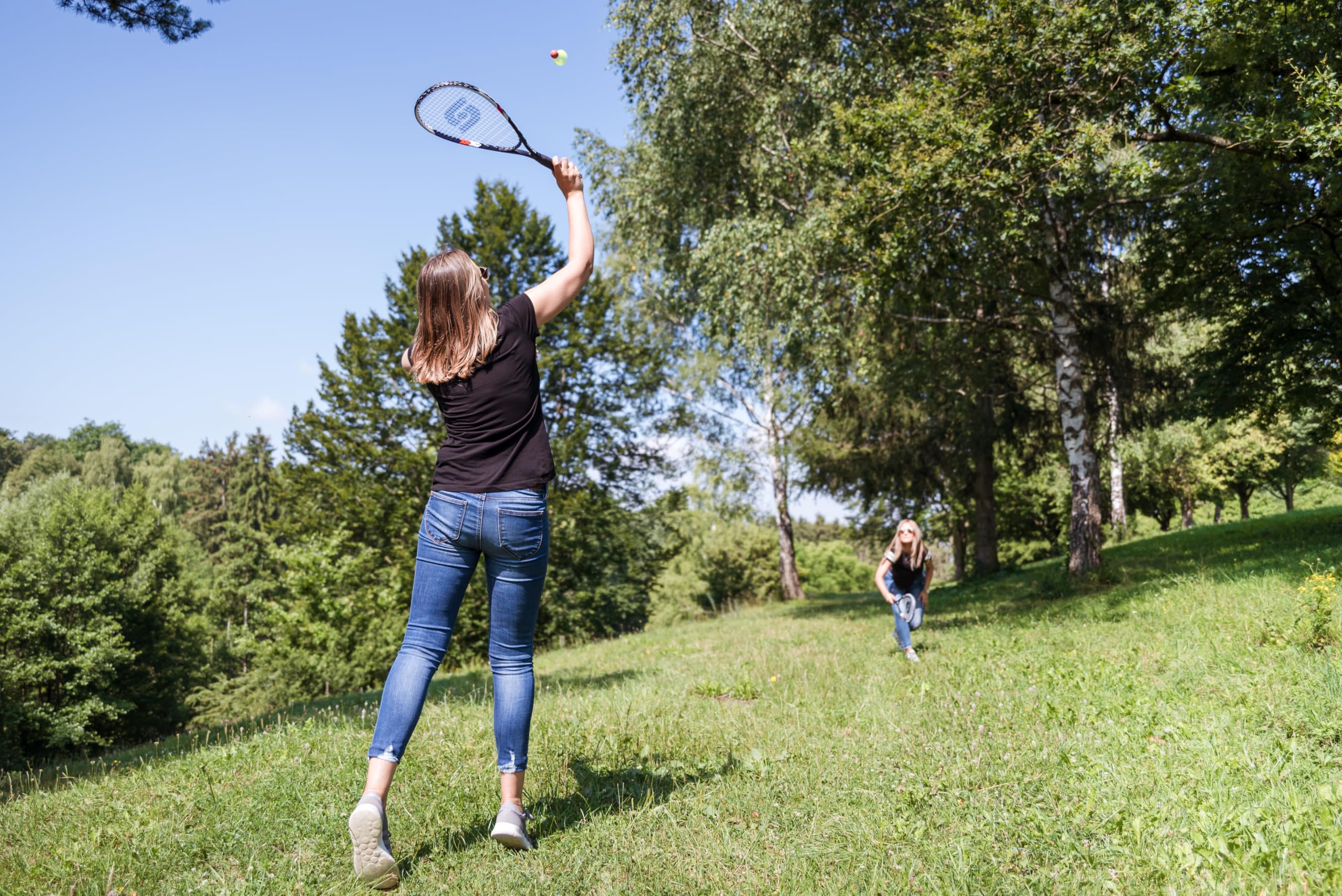 sunflex NEOREMIX Sonic Speed Badminton Set 2 Spieler