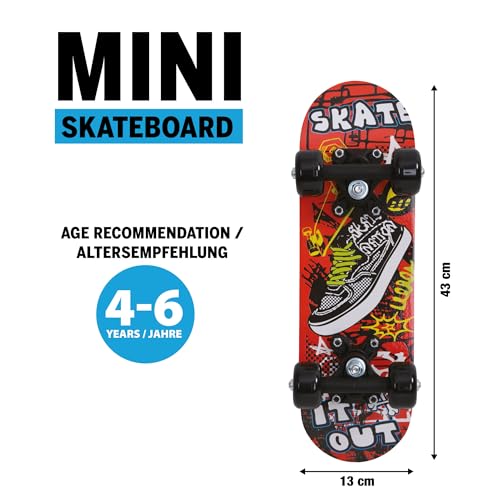 Schildkröt Outdoor Mini-Skateboard 17 43cm für 4-6 Jahre
