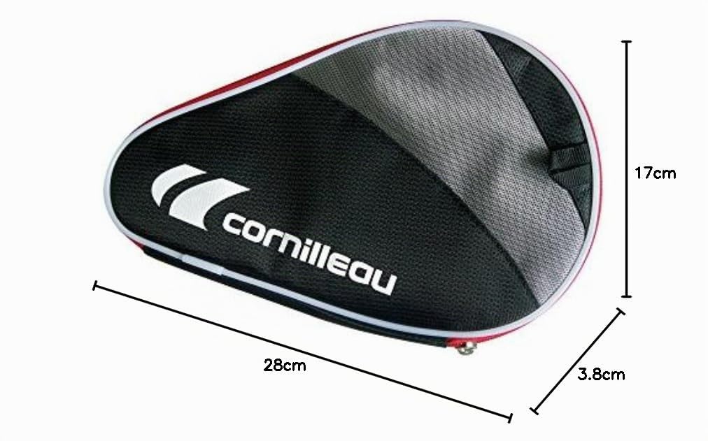 Cornilleau Safe Schägerhülle oval für 1 Schläger + 3 Bälle