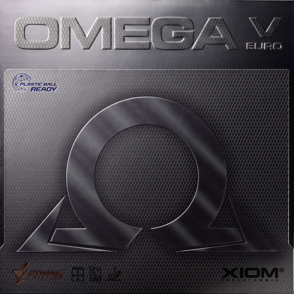 XIOM Omega V Europe Tischtennisbelag mittelhart