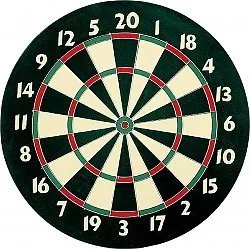 sunflex YOUNGSTER Deluxe Dartscheibe 46 cm mit 6 Darts