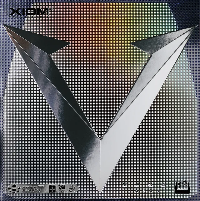 XIOM Vega Japan Tischtennis-Belag Carbo-Schwamm Spin