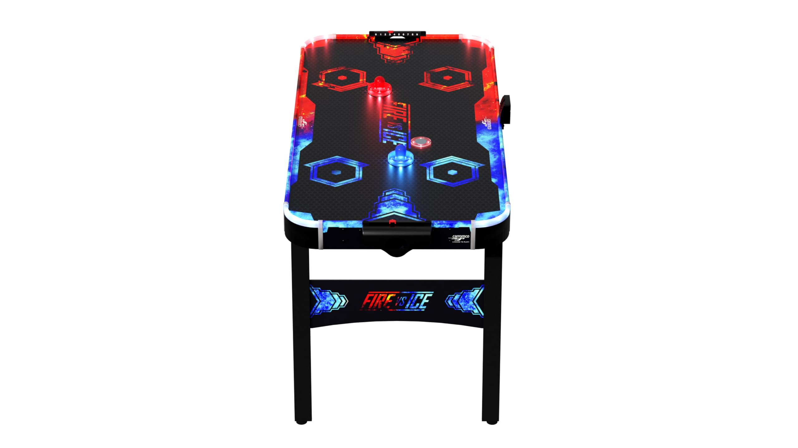 Carromco Aurora-XT Airhockeytisch 146cm LED mit Gebläse