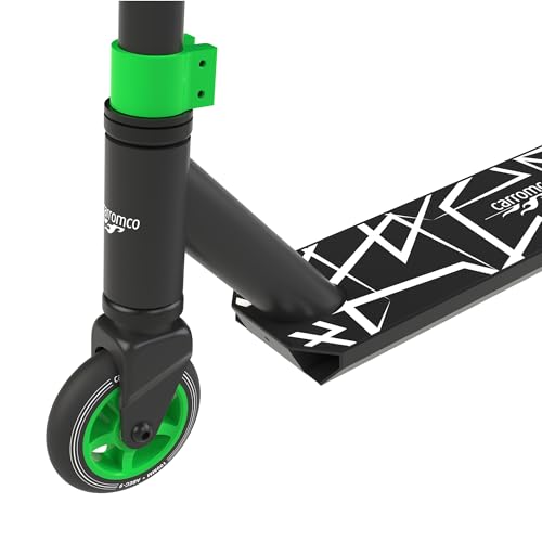 Carromco Scooter Action Rider 100 Stunt Scooter grün-schwarz