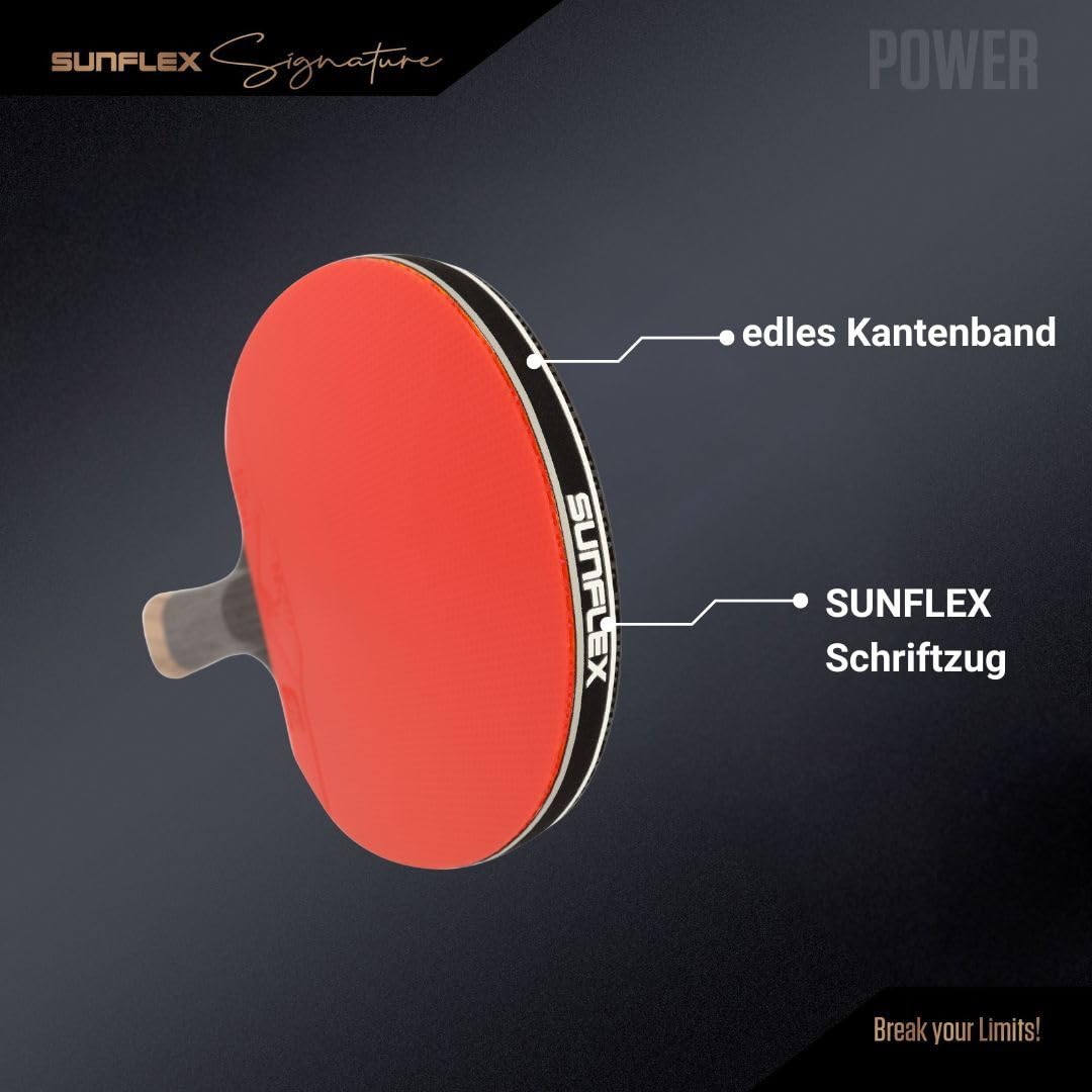 sunflex Signature Line Tischtennisschläger Power ITTF 2,1mm