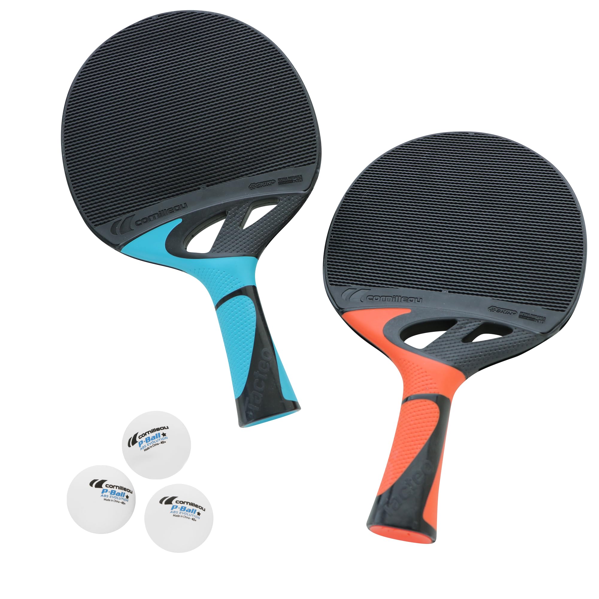 Cornilleau Tacteo Duo Tischtennisschläger Set 2+3 Outdoor