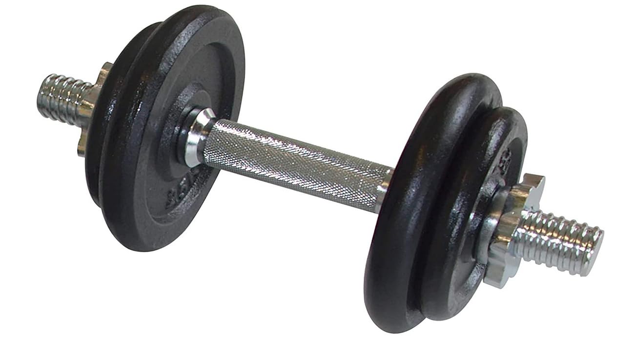 Schildkröt Outdoor Kurz-Hantelset 10kg Koffer Schwarz