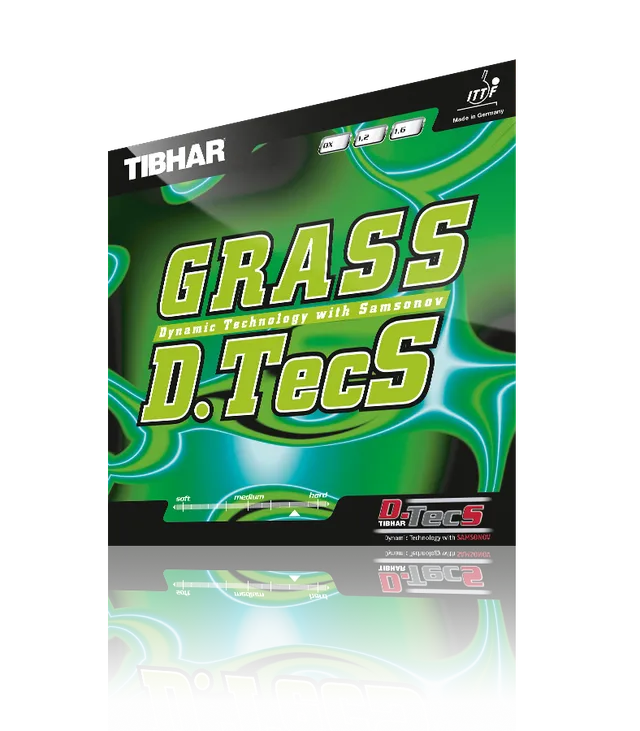 Tibhar Grass D.TecS Tischtennisbelag Langnoppen Unterschnitt