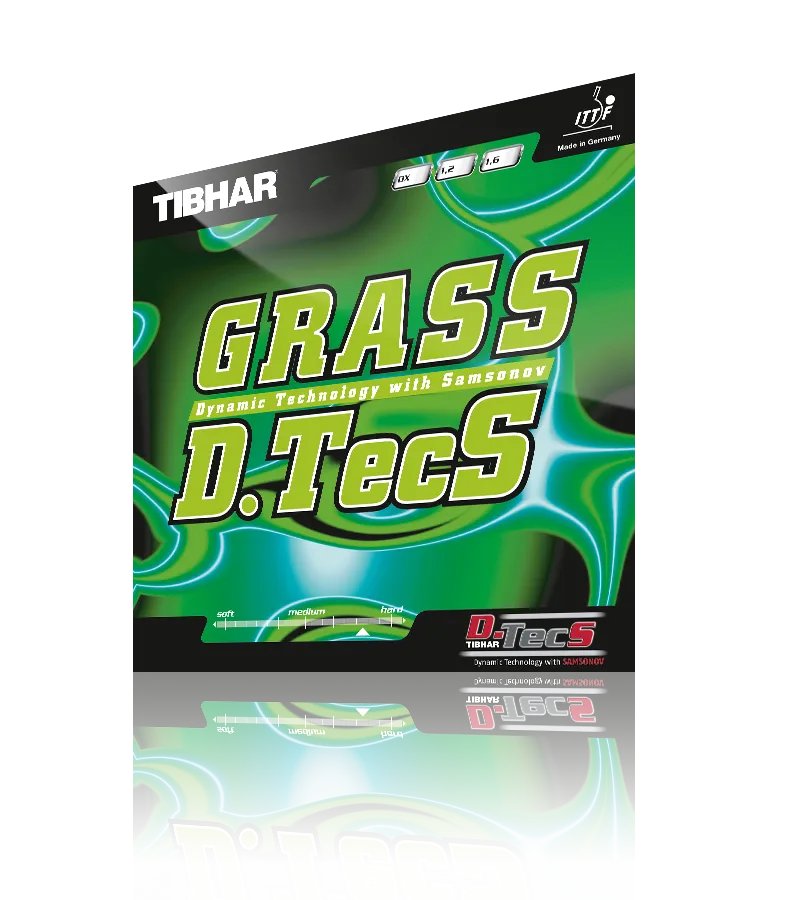 Tibhar Grass D.TecS Tischtennisbelag Langnoppen Unterschnitt