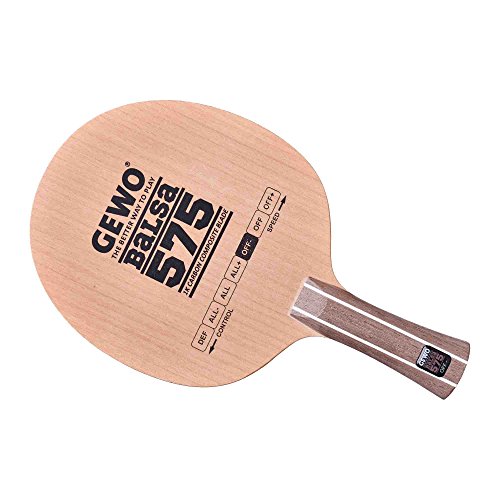 GEWO Balsa Carbon 575 Tischtennisholz Offensiv Carbonholz