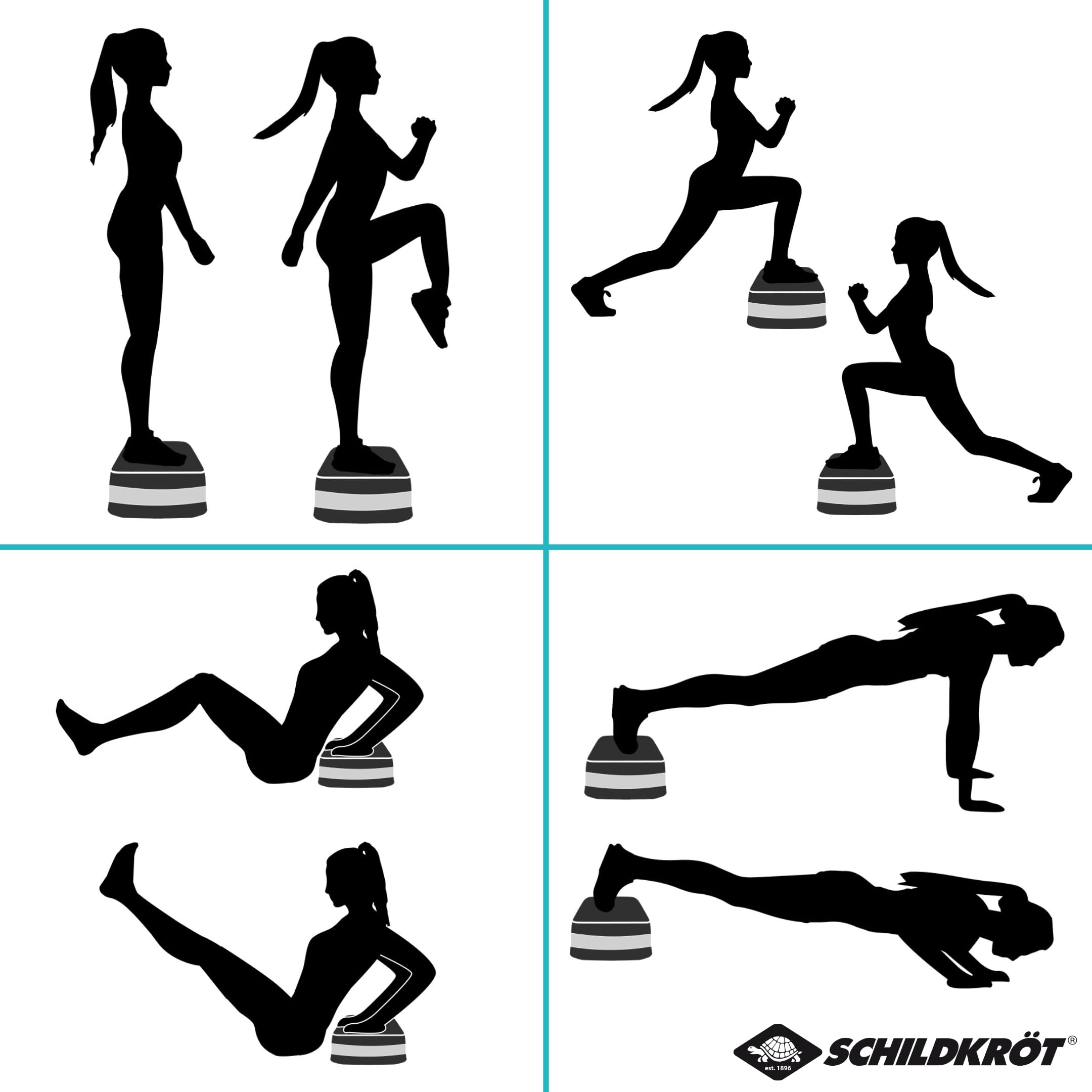 Schildkröt Outdoor Fitness Stepper 3fach 10-20 cm