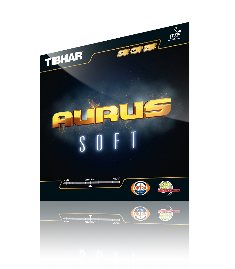 Tibhar Aurus Soft Tischtennisbelag Topspin Kontrolle