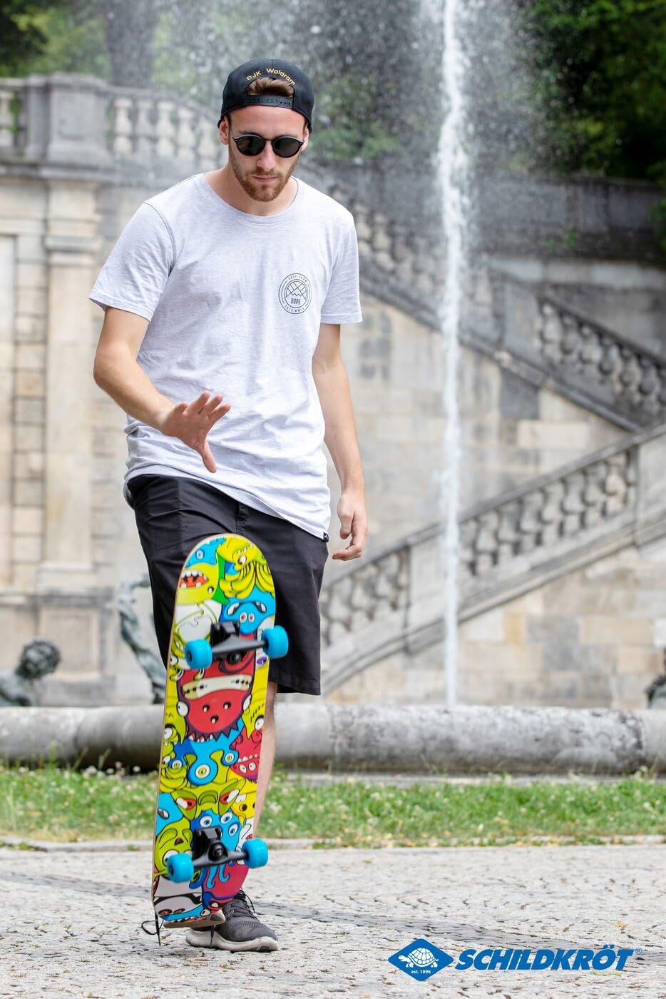 Schildkröt Outdoor Slider 31 Monsters Skateboard 79x20 cm