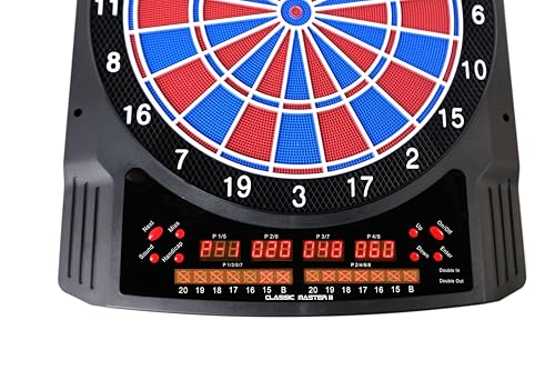 Carromco Classic Master II E-Dartboard 8 Spieler